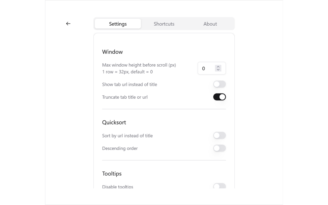 Simple Tab Manager截图2