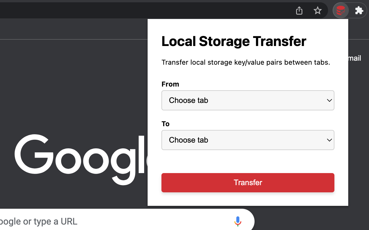 Local Storage Transfer截图1