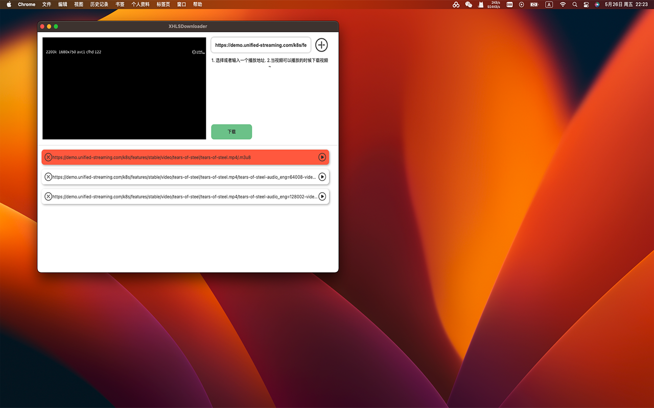 HLS Downloader Pro截图2