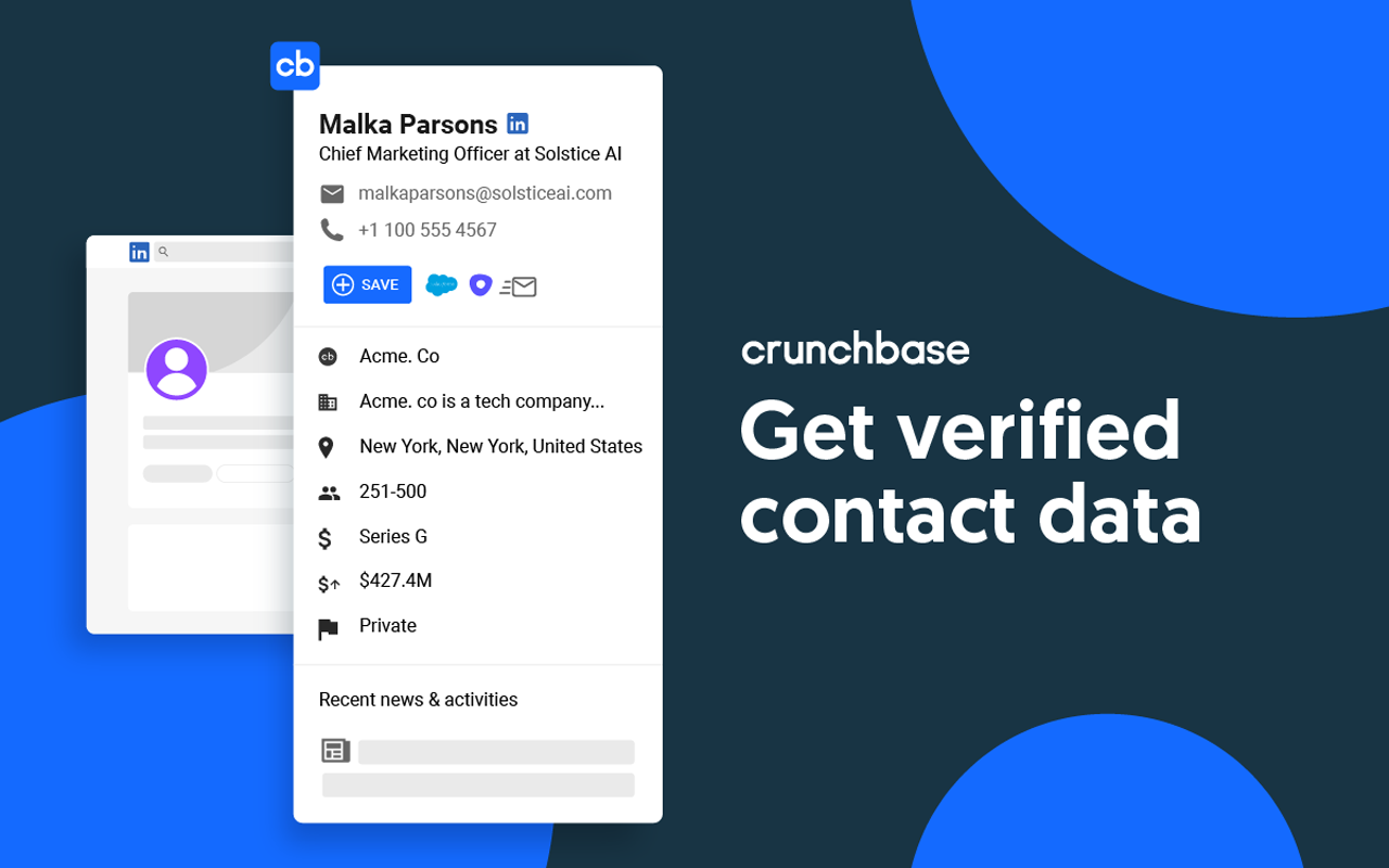 Crunchbase - B2B Company & Contact Info截图1