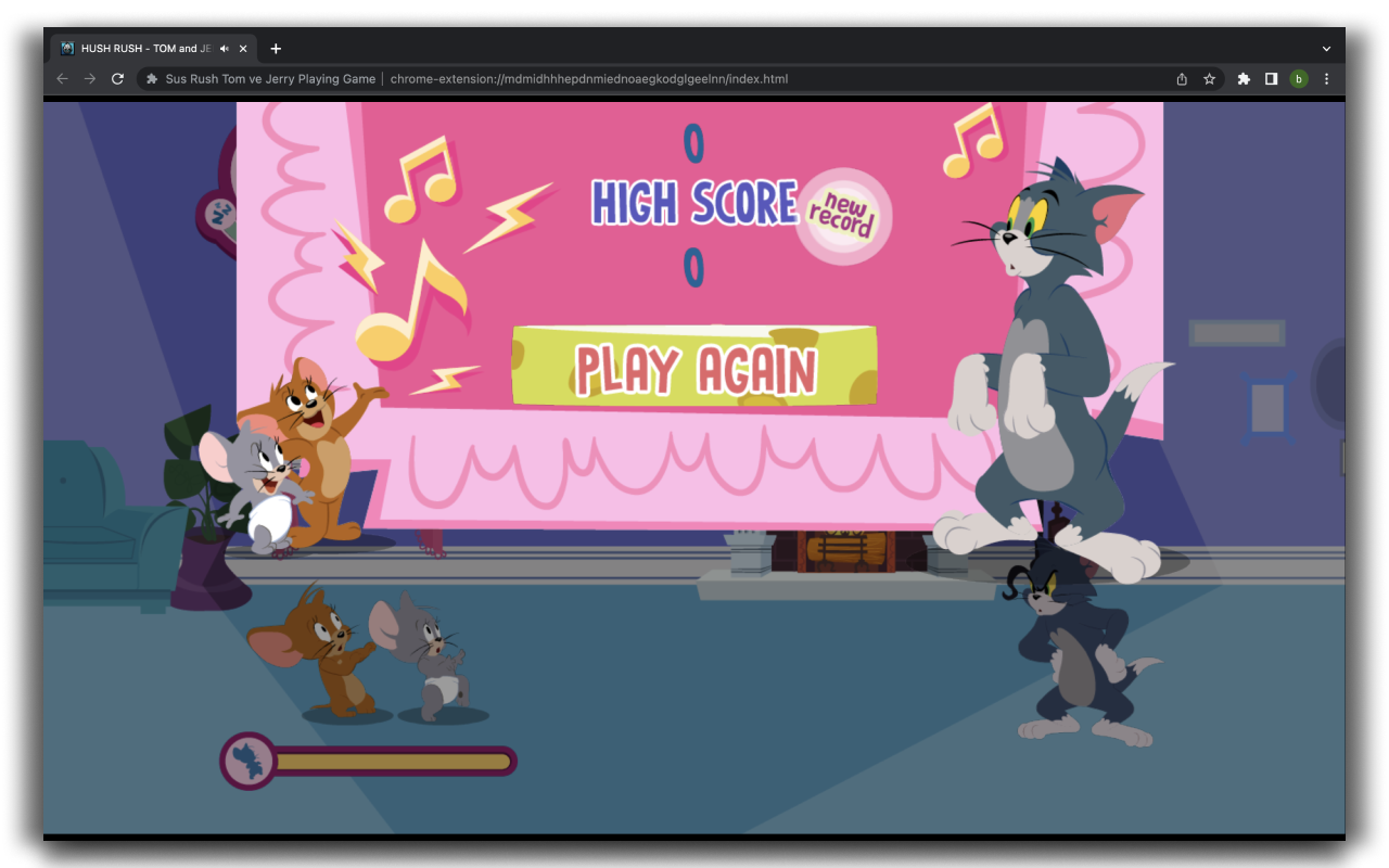 Hush Rush Tom and Jerry HTML5 Game截图1