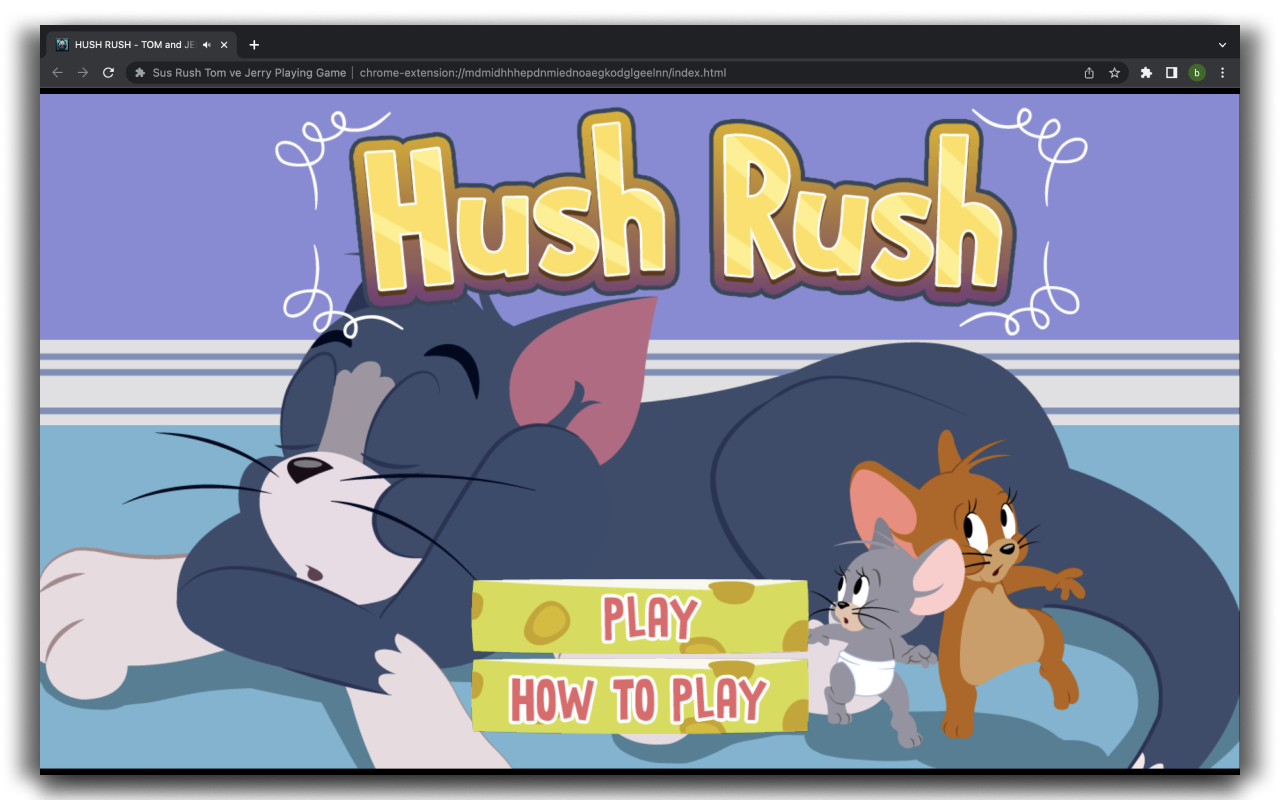 Hush Rush Tom and Jerry HTML5 Game截图2