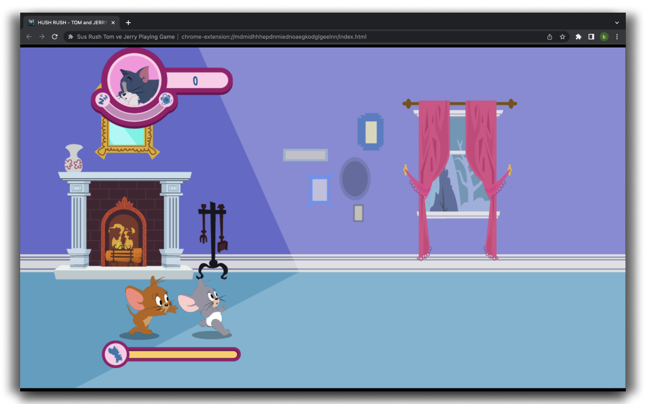 Hush Rush Tom and Jerry HTML5 Game截图3