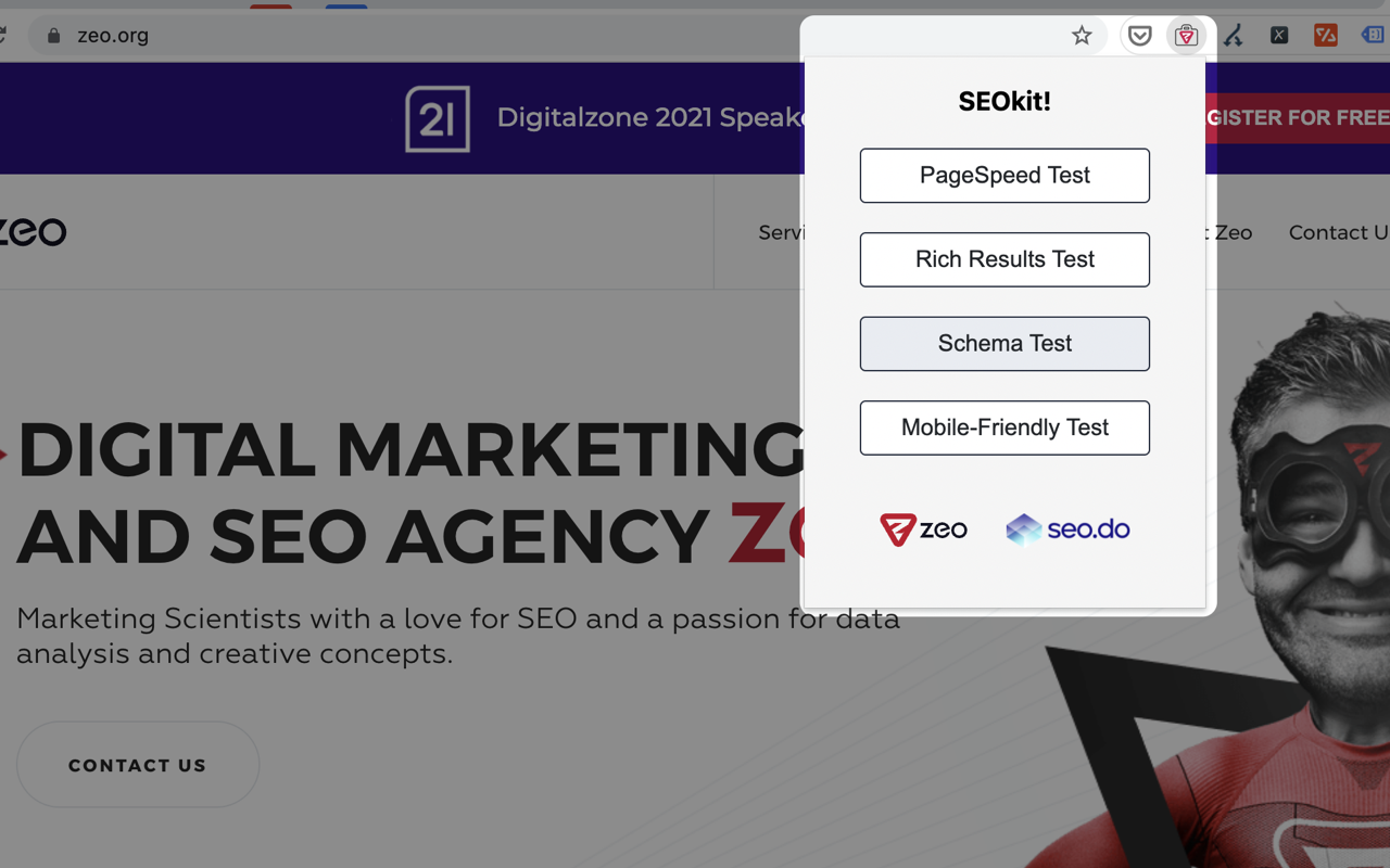 SEOkit - Quick Test on Free SEO Tools!截图1