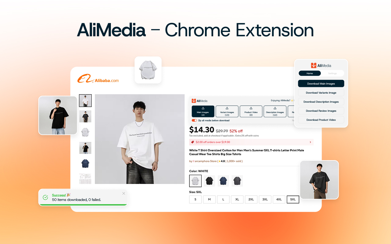 AliMedia | AliExpress image/video download截图3