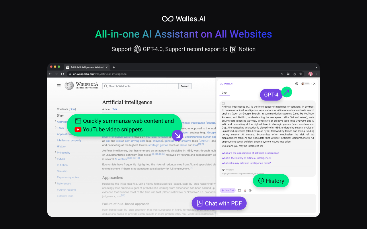 Walles.AI - Free AI Copilot截图3