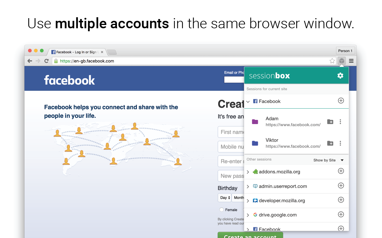 SessionBox - Multi login to any website截图3