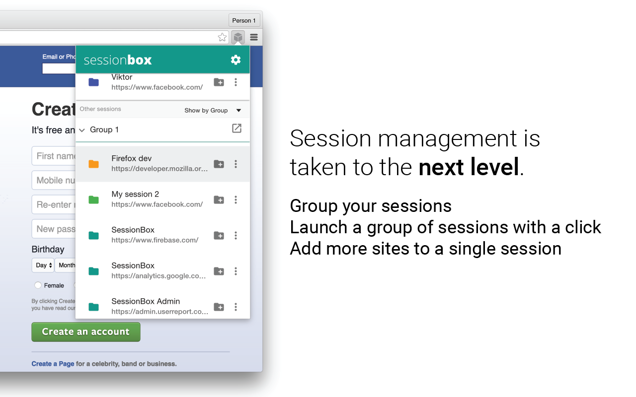 SessionBox - Multi login to any website截图4