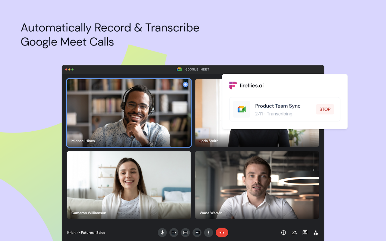 Fireflies: AI meeting notes截图3