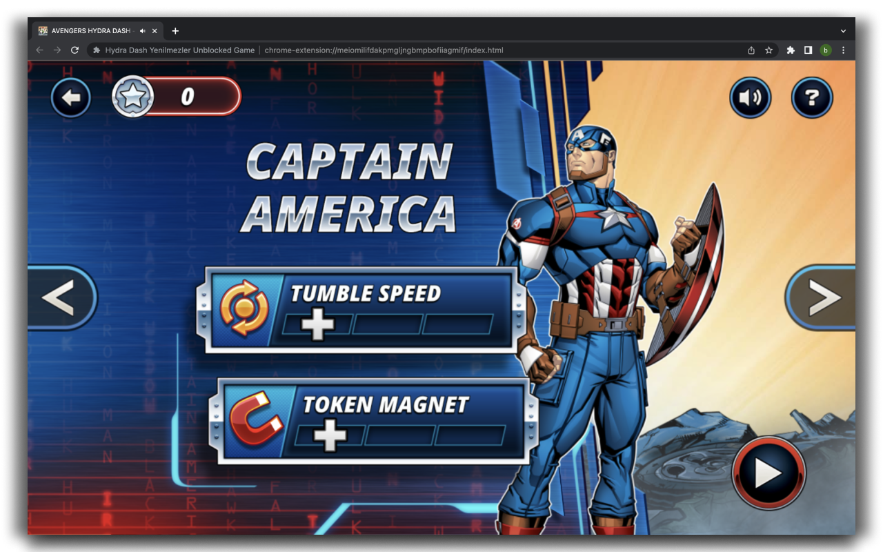 Hydra Dash Avengers HTML5 Game截图1