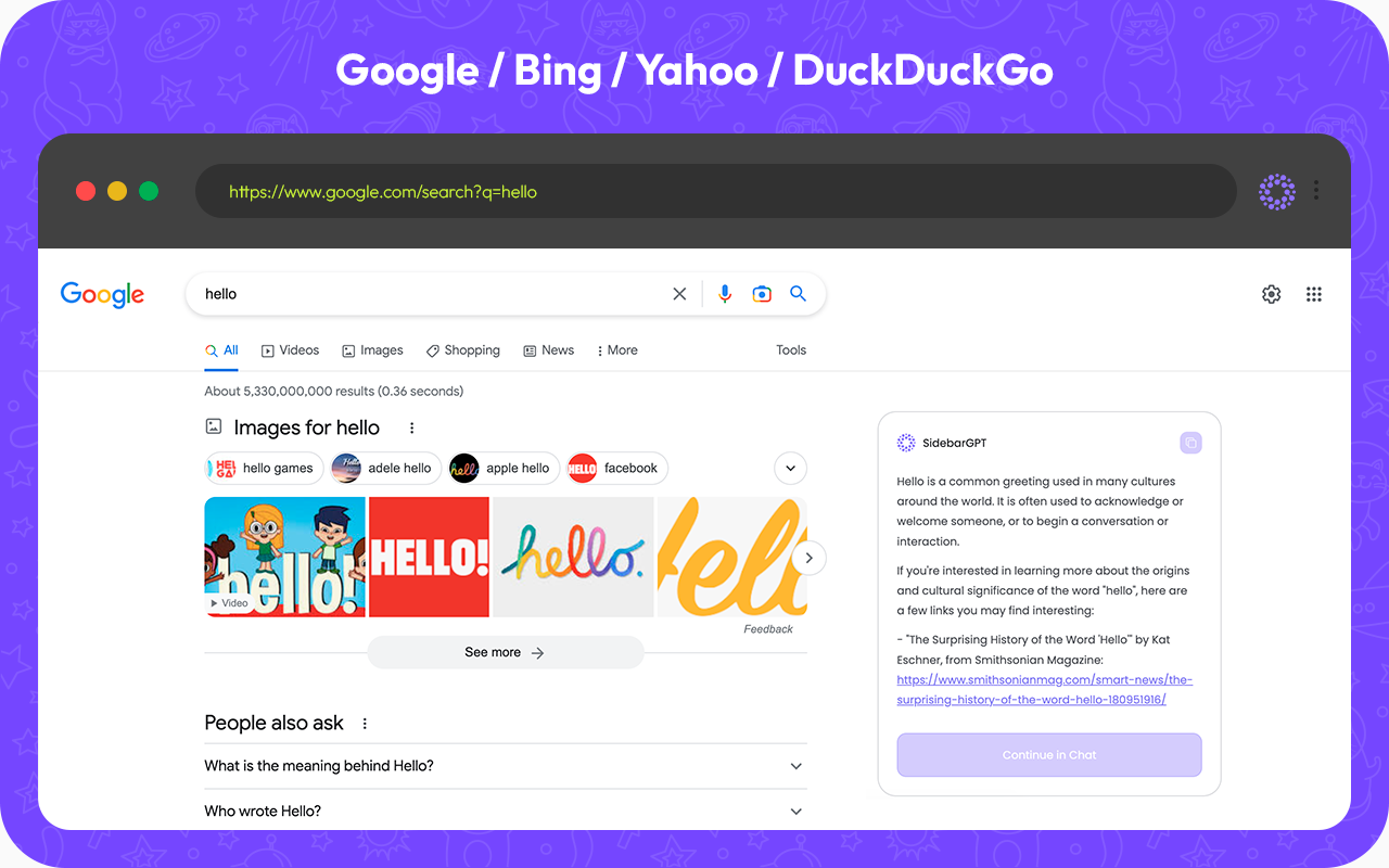 用於 Chrome 的 ChatGPT | SidebarGPT截图2