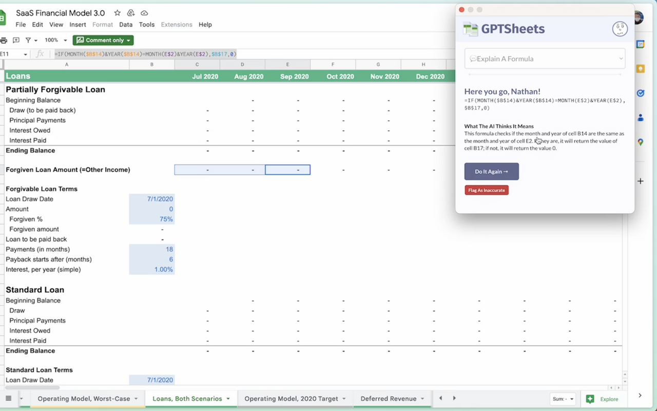 GPTSheets截图4