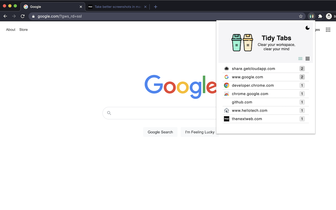 TidyTabs截图3