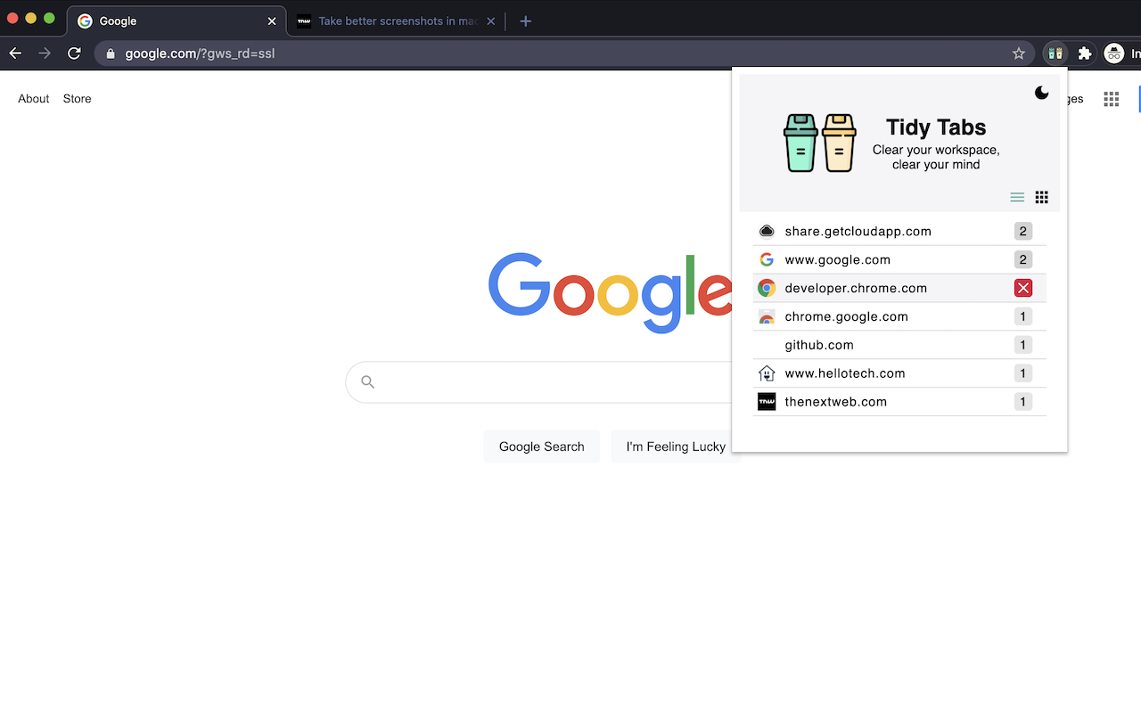 TidyTabs截图4