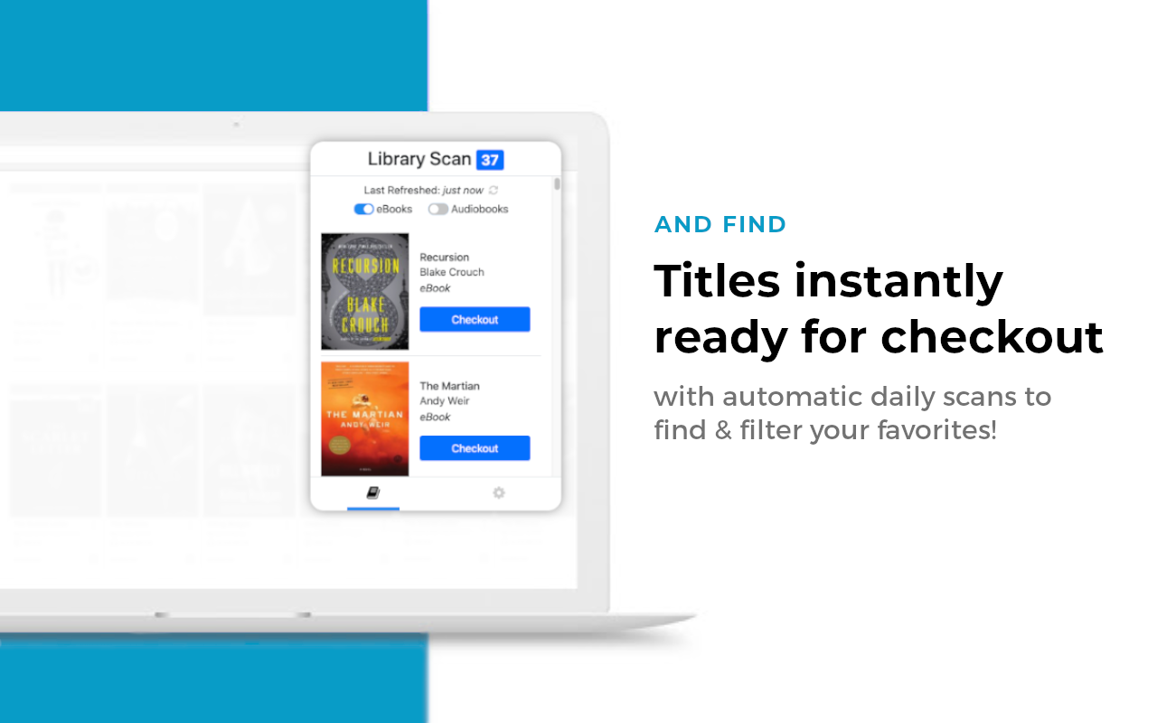 Library Scan: OverDrive + Goodreads截图1