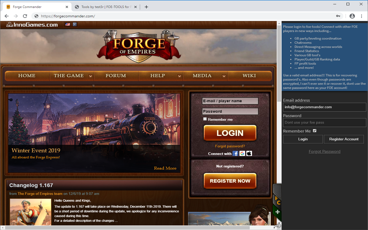 ForgeCommander Integration截图2