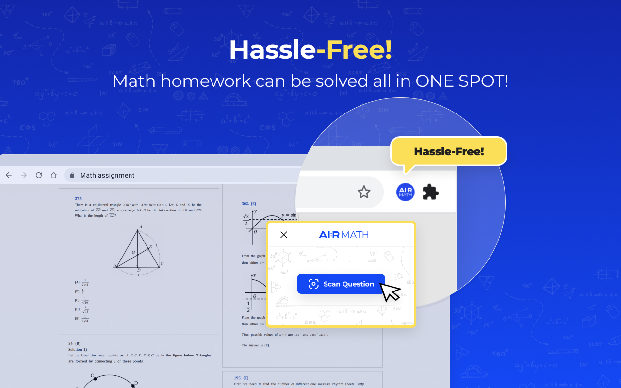 AIR MATH - Homework Helper (Solver on Web)截图2