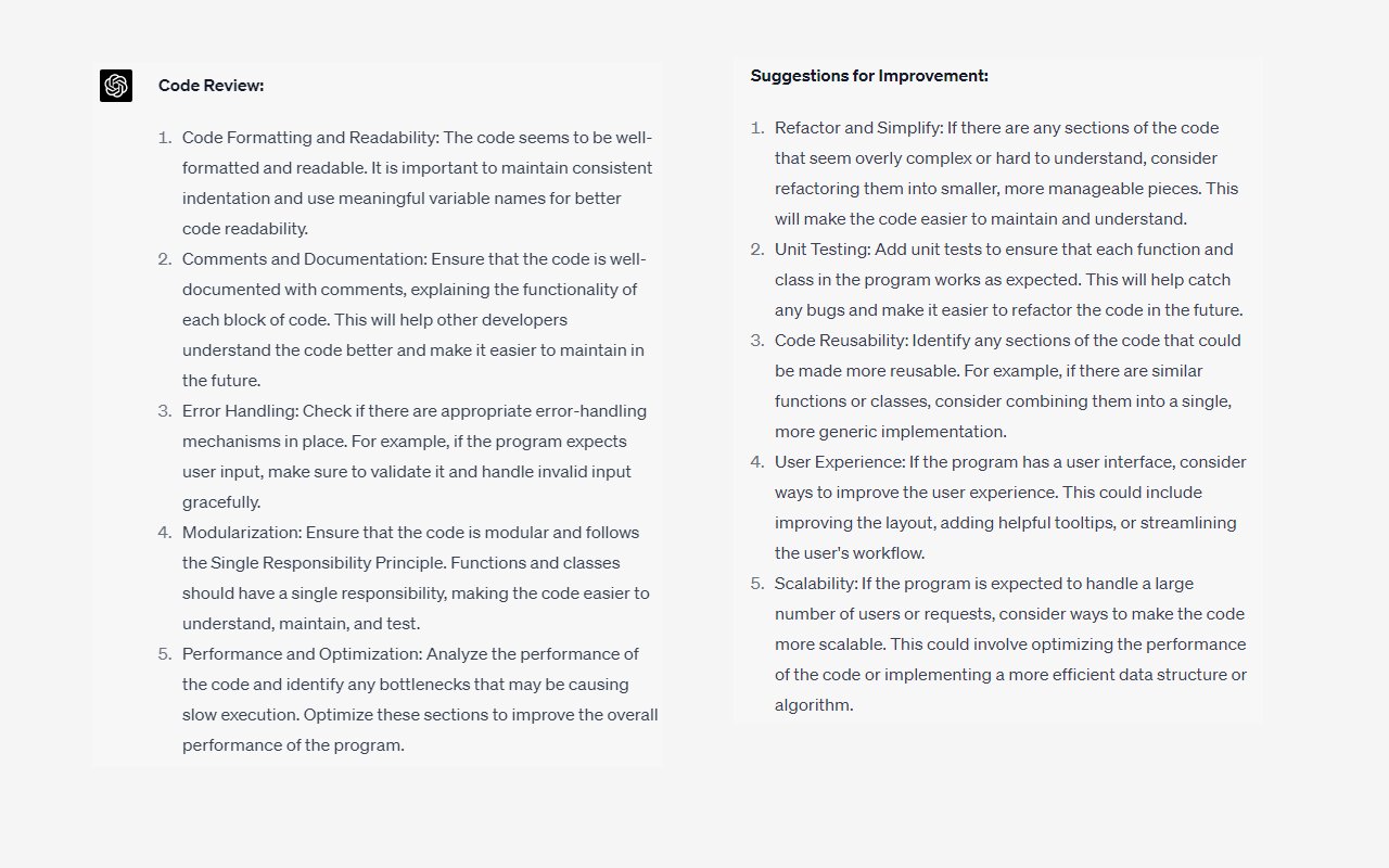 GPT Code Reviewer截图5