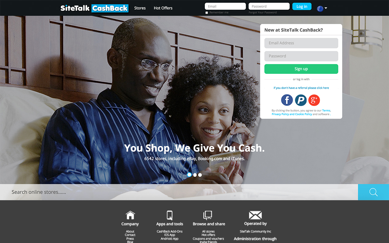 SiteTalk Cashback Add-on截图1