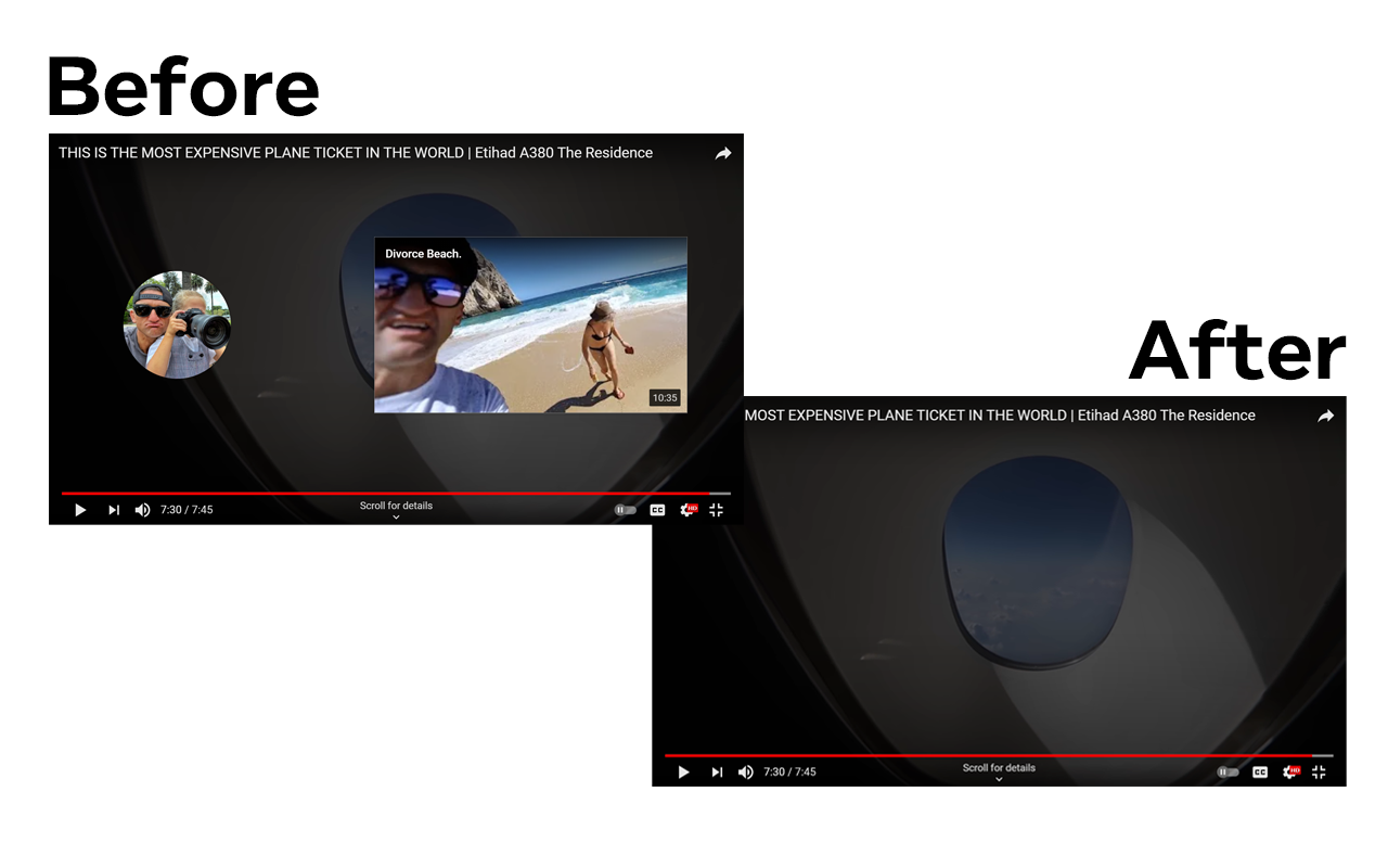 Remove YouTube End Cards & End Screen Videos截图3