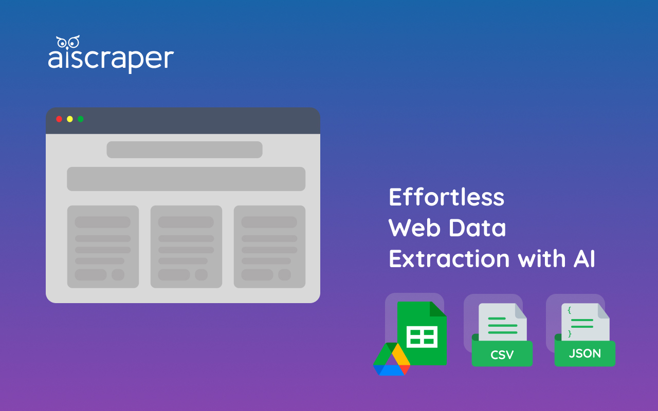 AIScraper - AI Powered No Code Web Scraping Tool截图3