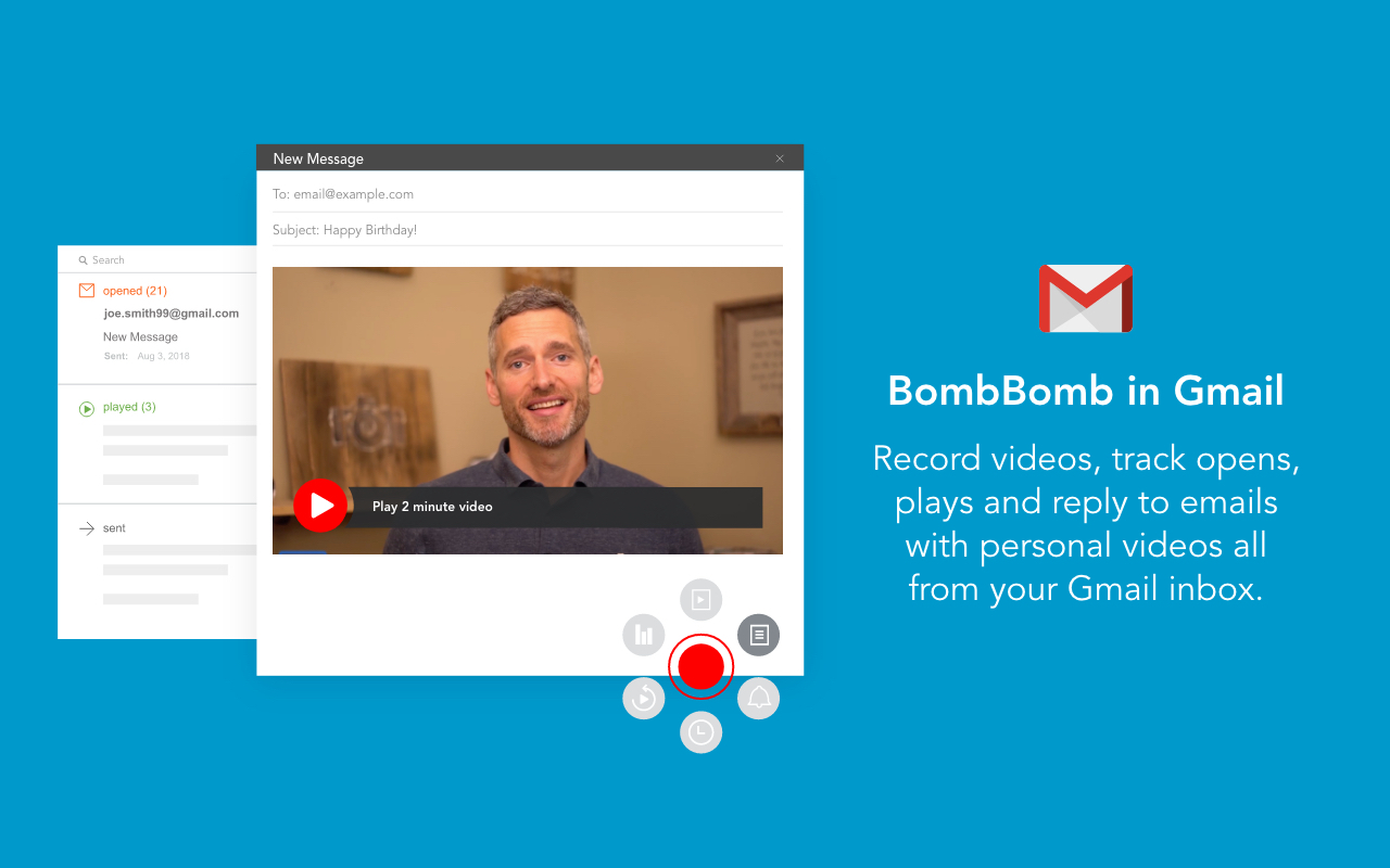 BombBomb Video - Webcam & Screen Recorder截图2