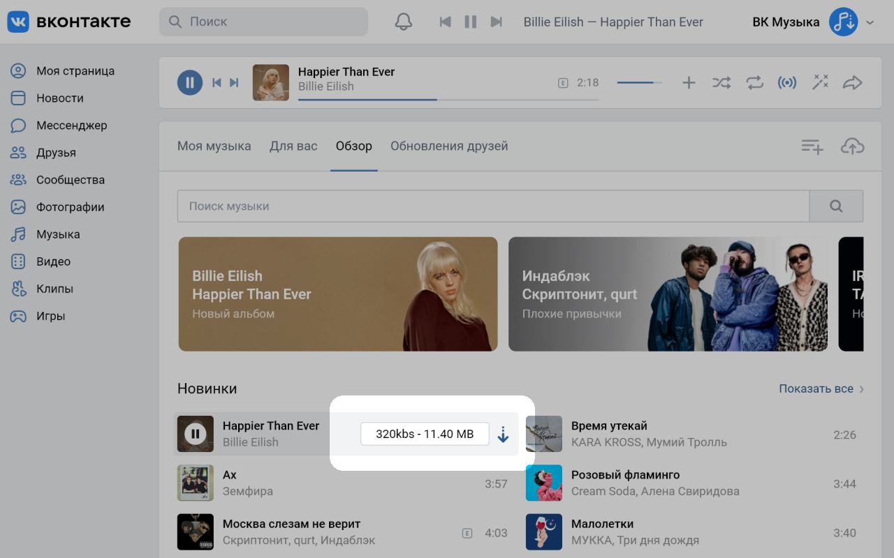 VK Music - audio saver截图1