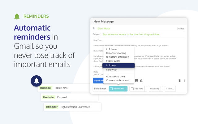 RightInbox: Email Reminders, Tracking, Notes截图4