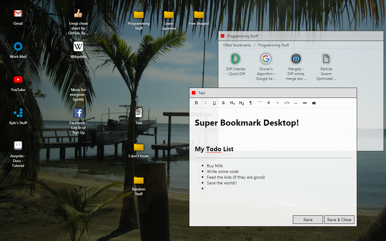 Super Bookmark Desktop截图4