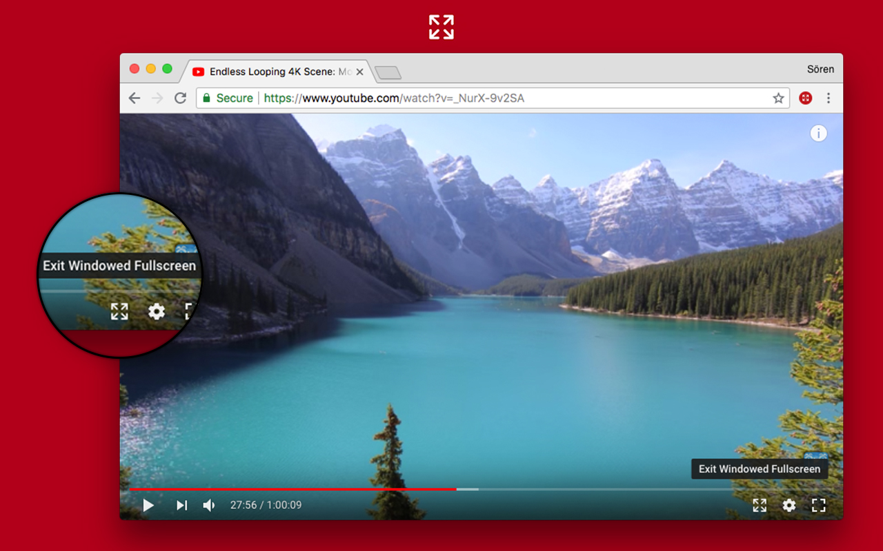 YouTube Inline Fullscreen截图2