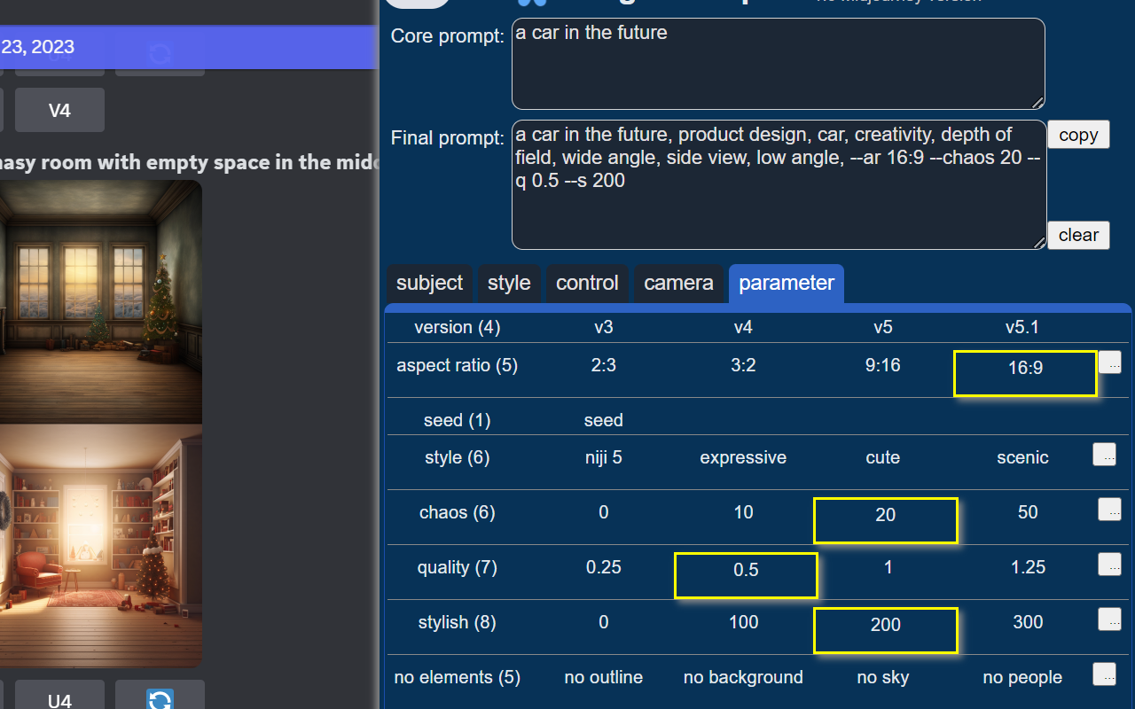 AI Image Prompter - for Midjourney and more截图1