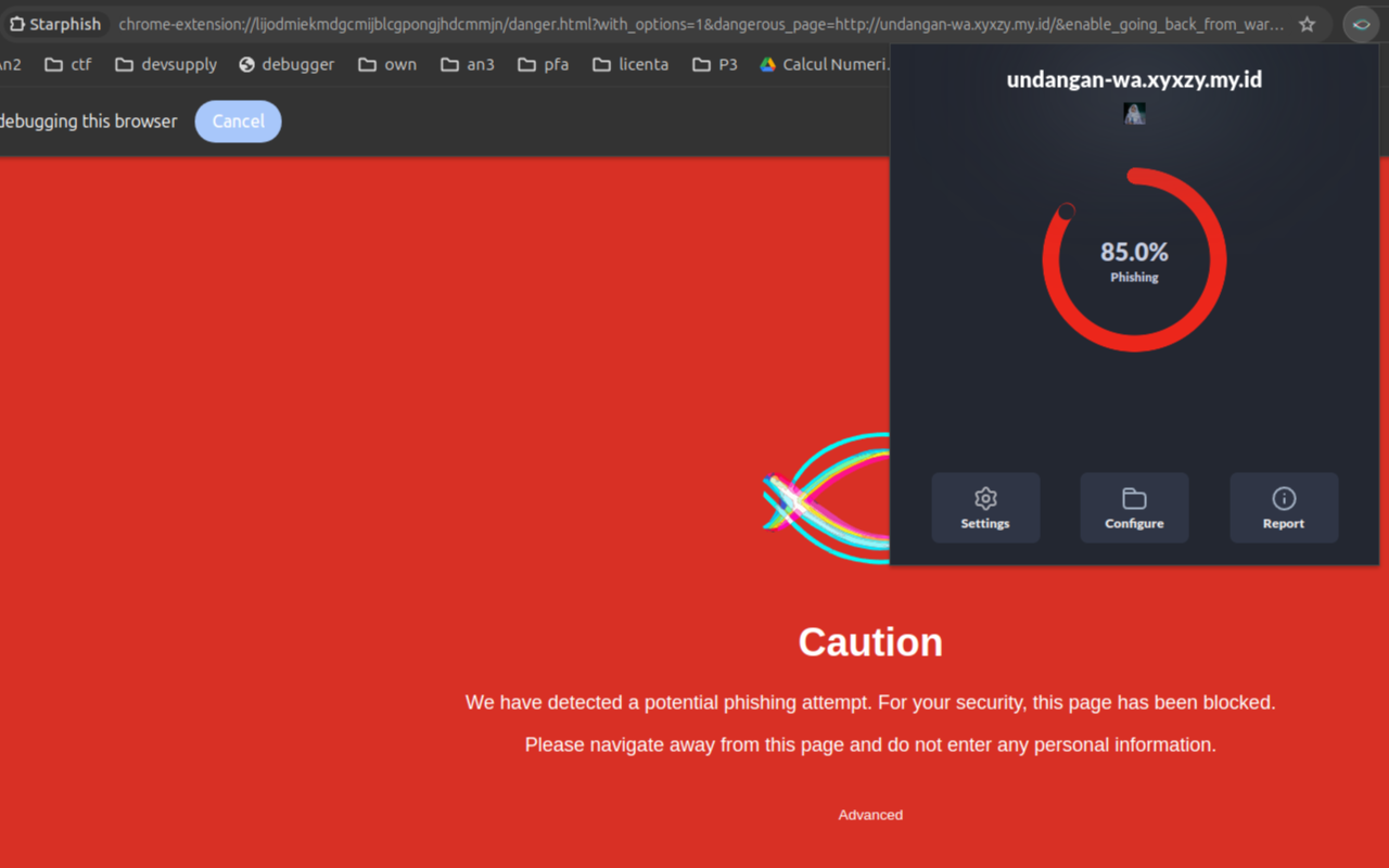 Starphish | AI-powered phishing protection截图2