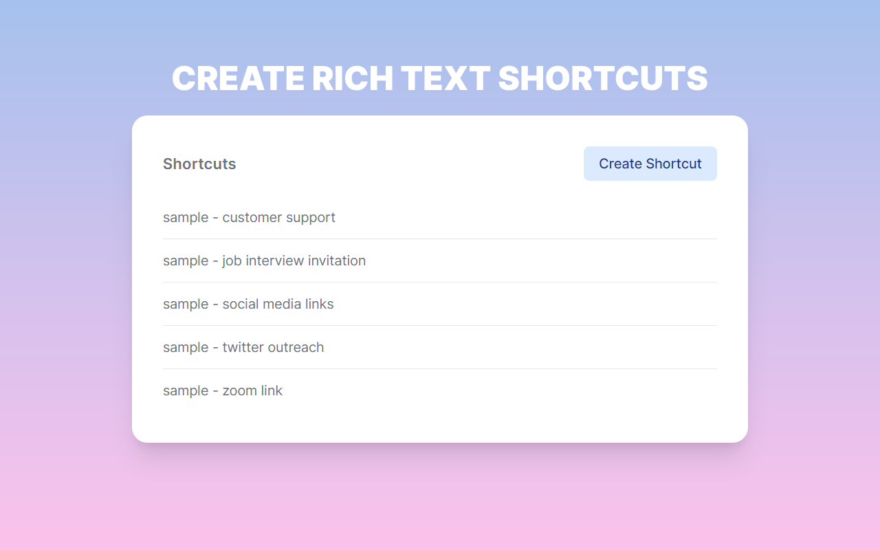 Autotype - Free Text Expander截图3