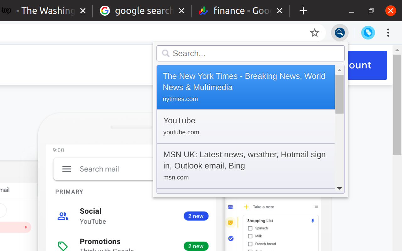 Tab Search截图4