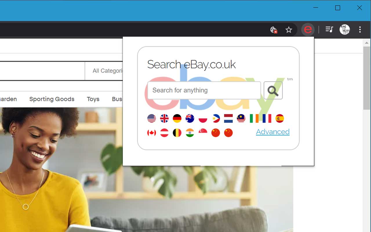 Start your search with eBay™ + Right Click截图4