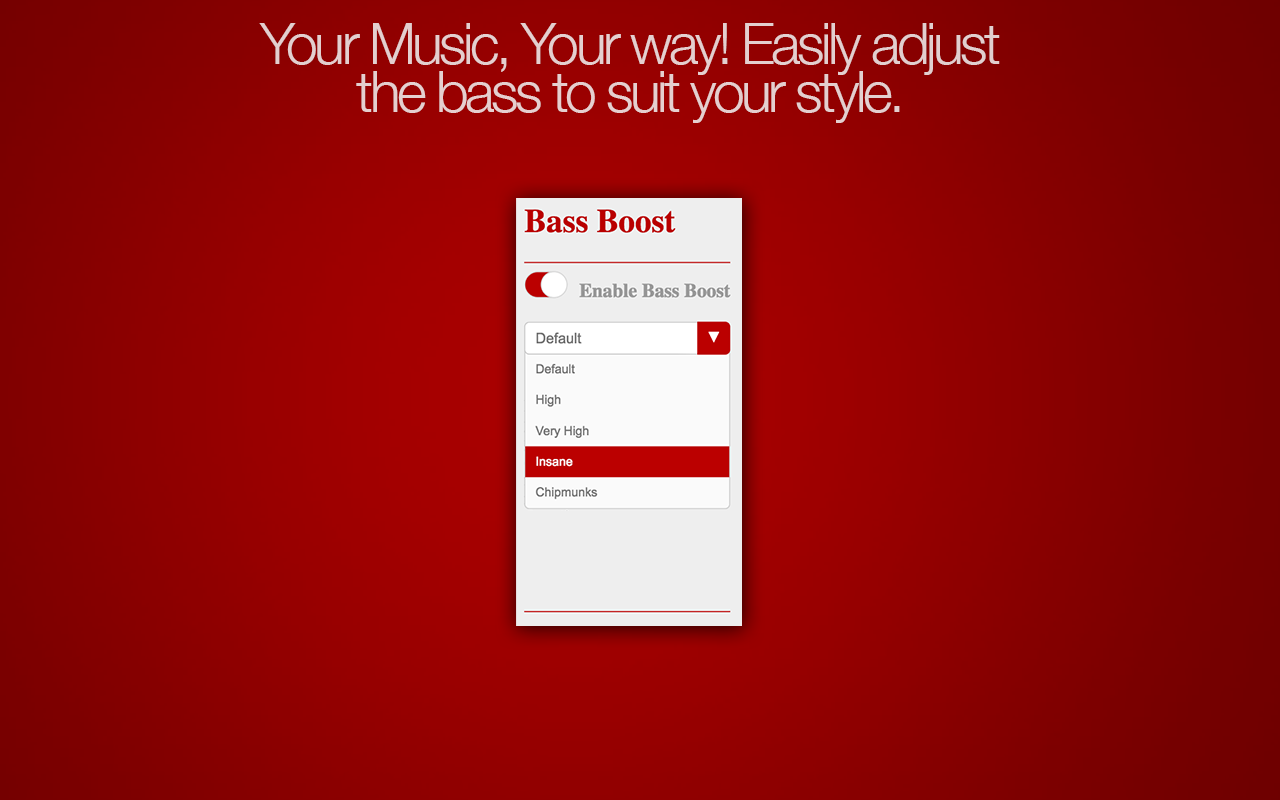 Bass Boost: HD Audio截图2