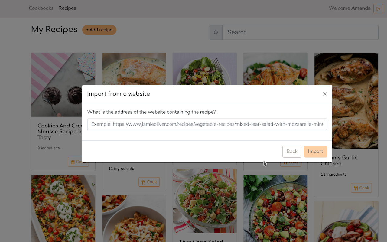 MyCookbook.io截图3
