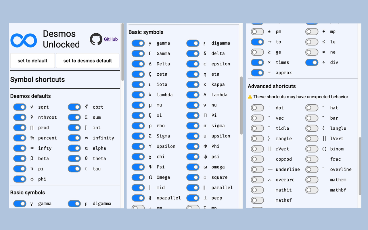 Desmos Unlocked截图1