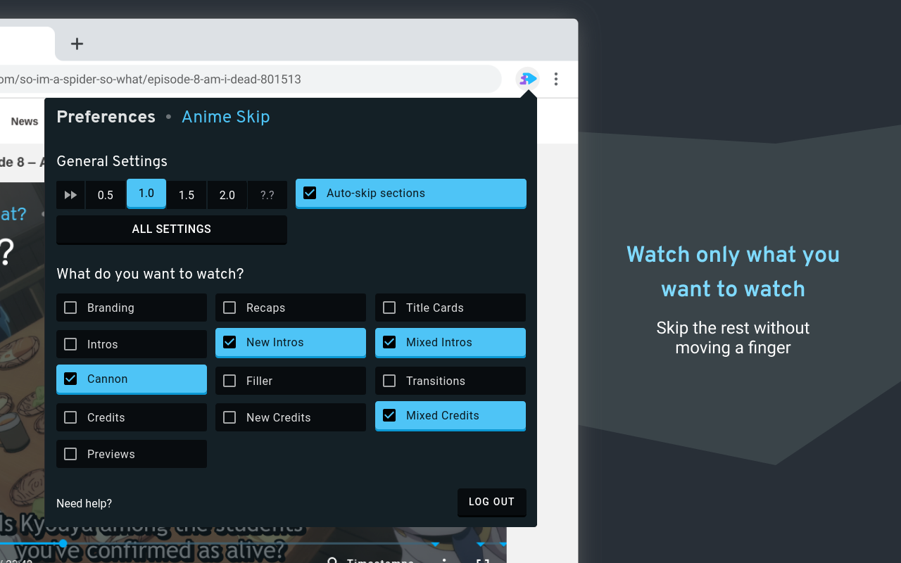 Anime Skip Player截图4