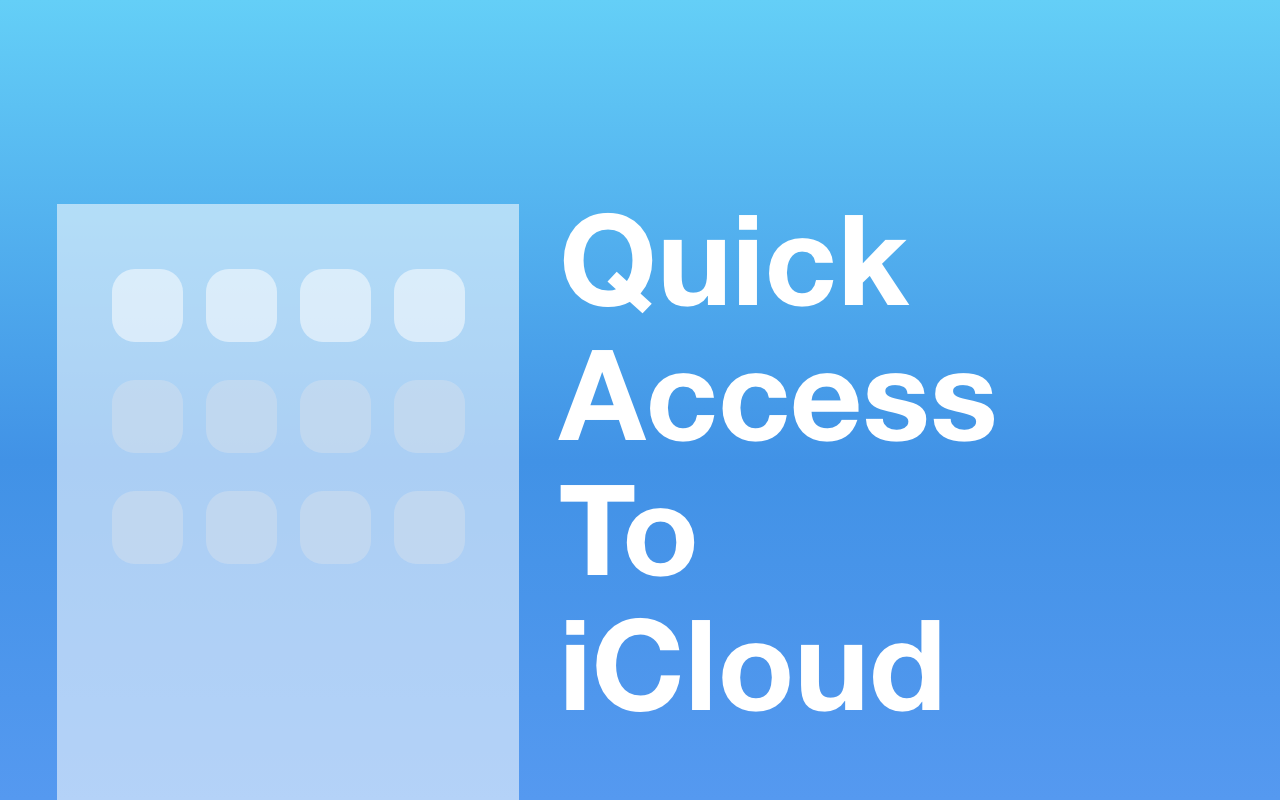 iCloud 仪表板截图2