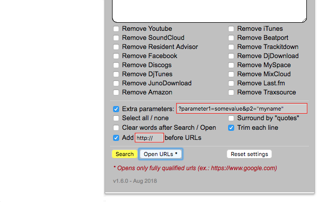 Multiple Tabs Search截图1