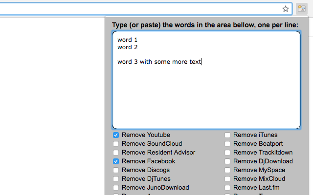 Multiple Tabs Search截图3