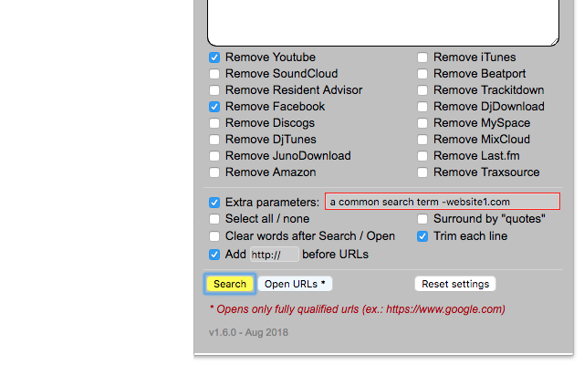 Multiple Tabs Search截图4