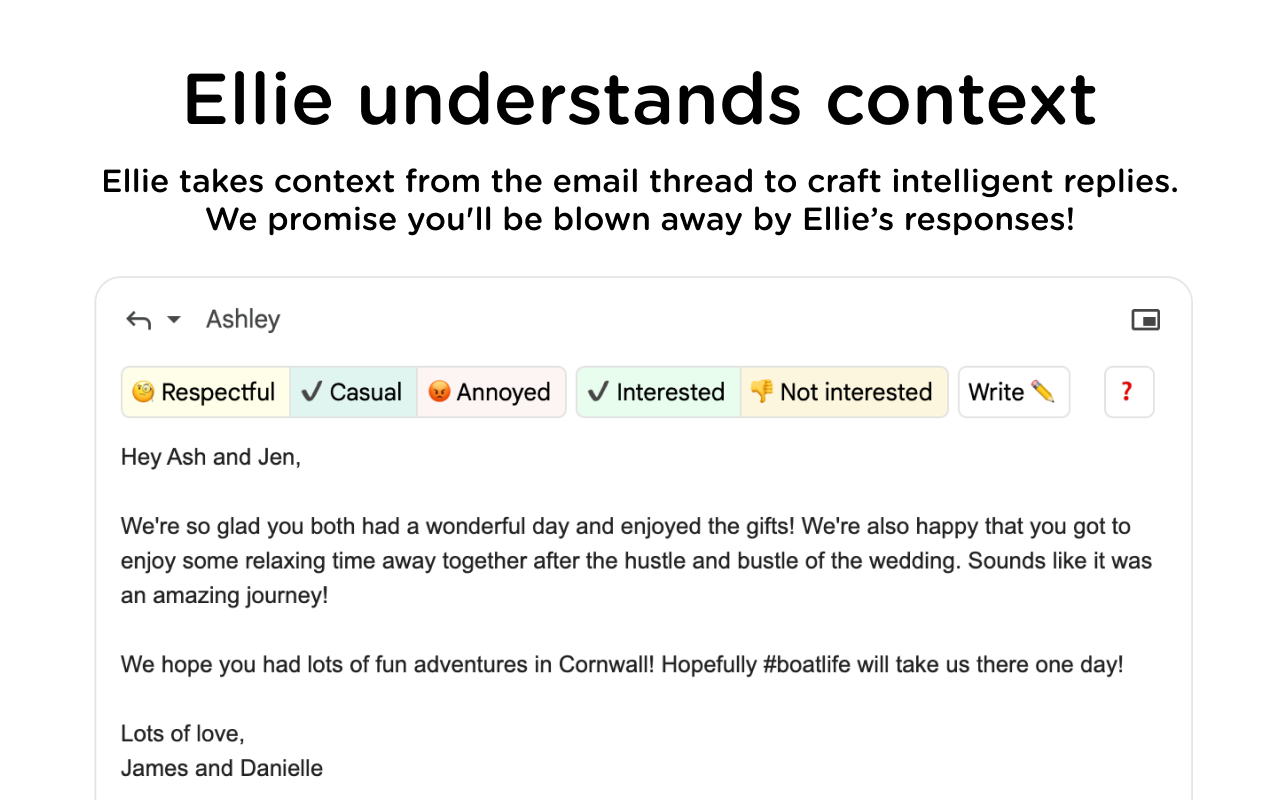 Ellie: Your Professional AI Email Assistant截图4