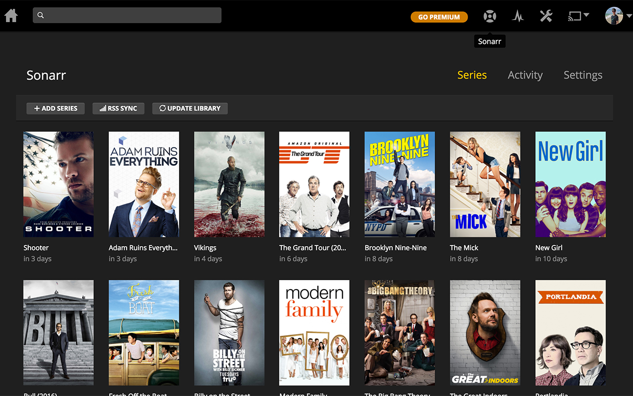 Sonarr for Plex截图1
