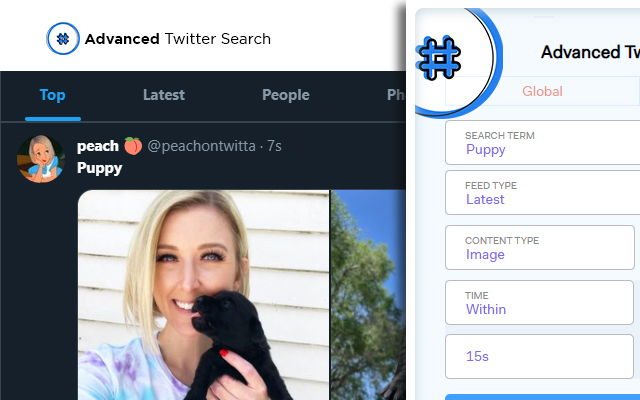 Advanced Twitter Search截图2