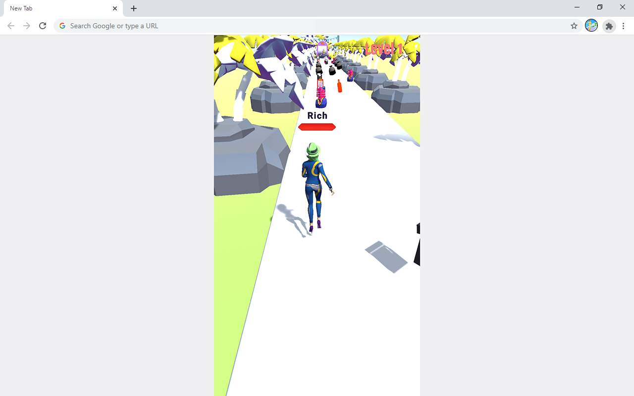 Fashion Style Run 3D Game截图1