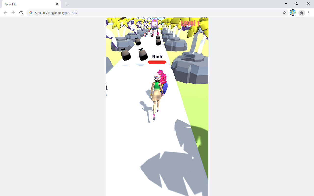 Fashion Style Run 3D Game截图2