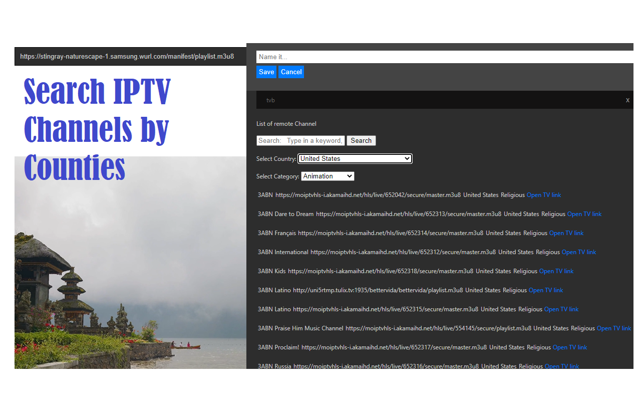 IPTV / HLS player / 7000+ free channels截图5