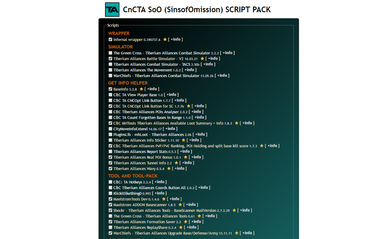 CnCTA SoO SCRIPT PACK截图1